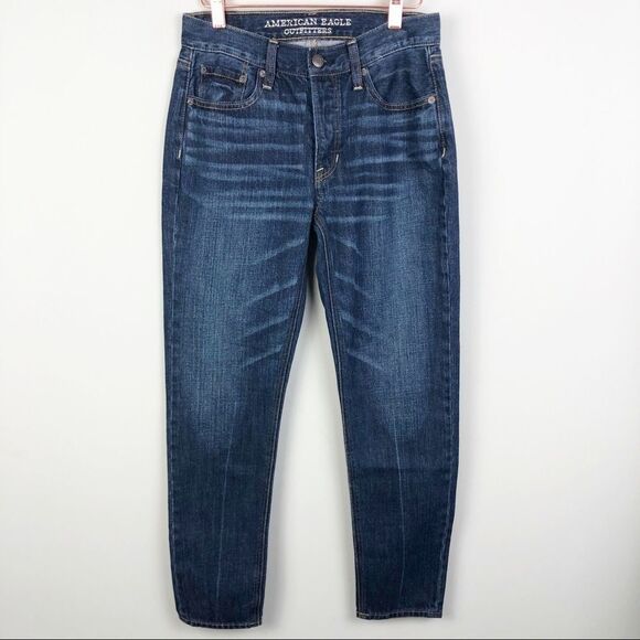 AMERICAN EAGLE | Vintage Hi-Rise Dark Wash Denim Jeans Women’s Size 2 - Picture 1 of 9